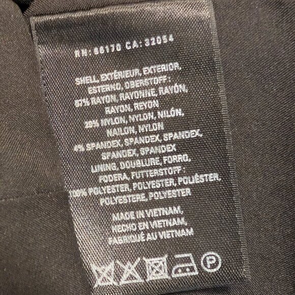 Anthropologie Cartonnier Blazer Black Flare Sleeve Business Casual - Size M - Picture 7 of 7